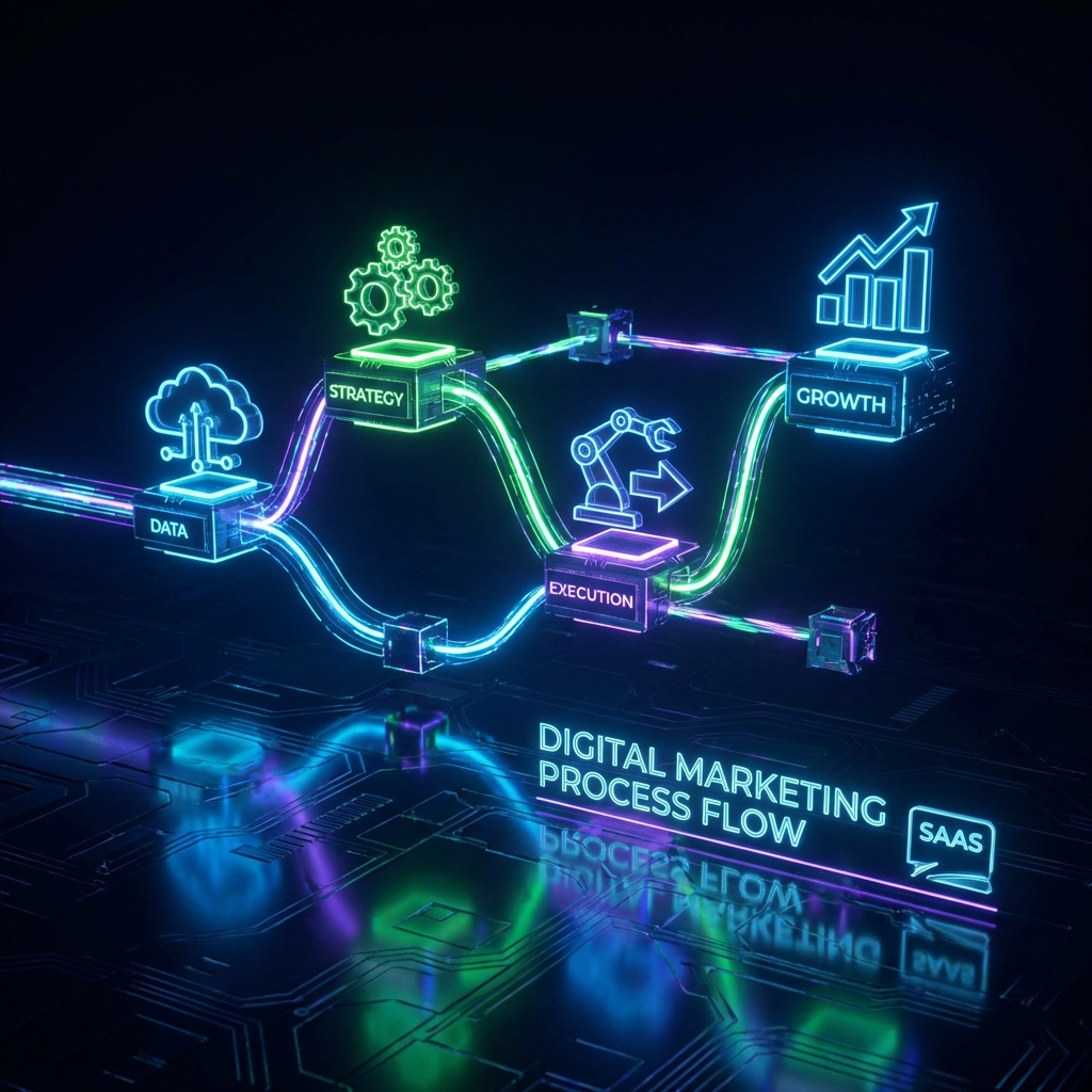 Digital Marketing Process Flow